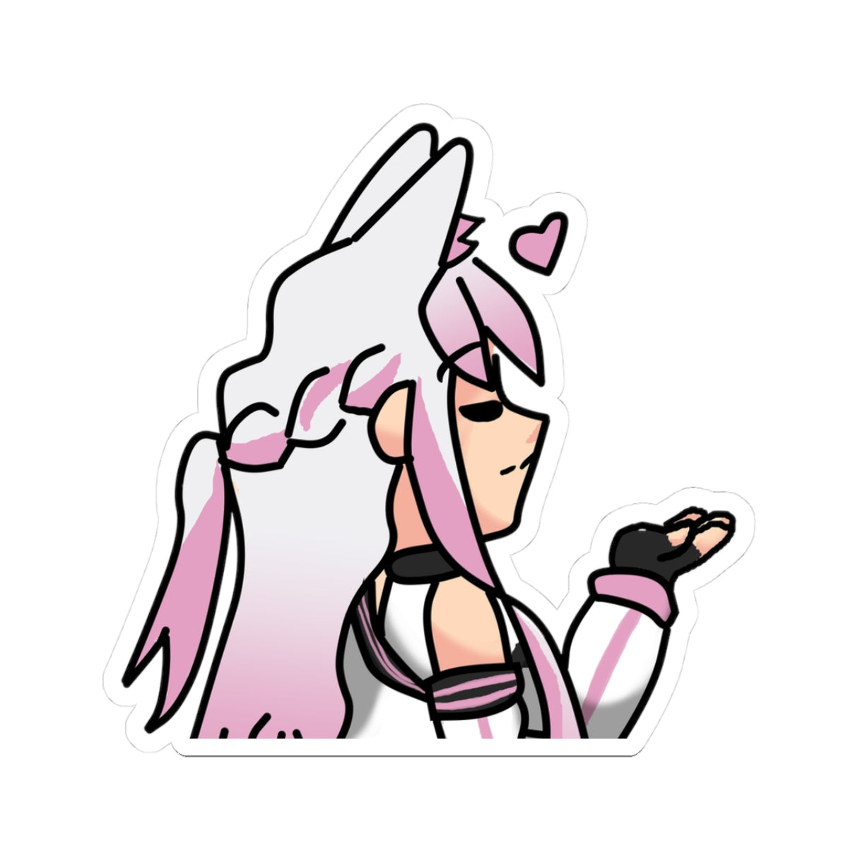 V2 Chu blown kiss - Sticker