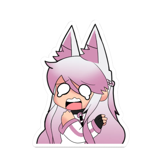 V2 Scared Sticker